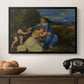The Aldobrandini Madonna, 1532 - Floater Framed Canvas Print