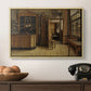 The Old Inn 'Het Loodshuis' in Antwerp, 1877 - Floater Framed Canvas Print