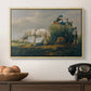 The Hay Wagon (Der Heuwagen), 1824 - Floater Framed Canvas Print
