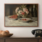 Strawberries and Champagne, c. 1881-1885 - Floater Framed Canvas Print