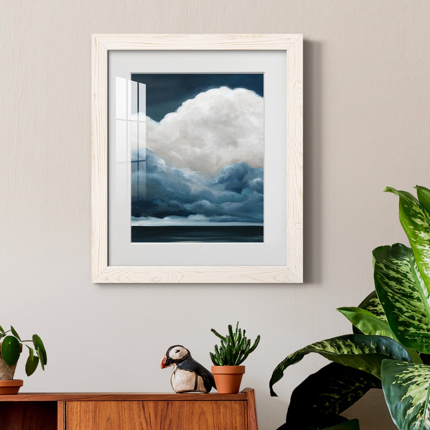 Nature's Drama II - Premium Framed Print - Distressed Barnwood Frame - Ready to Hang