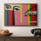 Design for Cover of Exhibition Catalogue, 1951 - Floater Framed Canvas Print