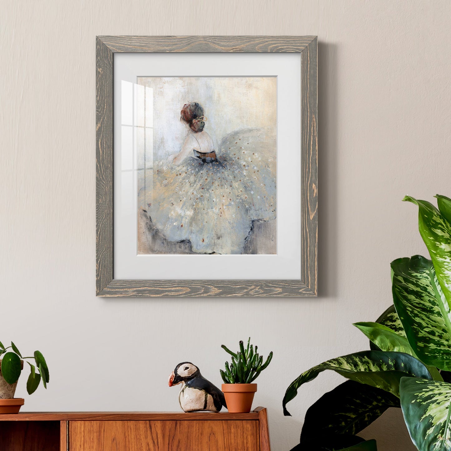 At A Glance - Premium Framed Print - Distressed Barnwood Frame - Ready to Hang