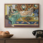 Odalisques Playing Checkers (Odalisques jouant aux dames), 1928 - Floater Framed Canvas Print