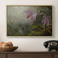 Two Sun Angel Hummingbirds on a Branch, c. 1890-1904 - Floater Framed Canvas Print