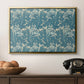 Tulip (Teal), 1875 - Floater Framed Canvas Print