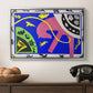 The Horse, the Rider and the Clown, from Jazz, 1947 - Floater Framed Canvas Print