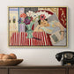 Woman with Anemones (Femme et anémones), c. 1920-1921 - Floater Framed Canvas Print