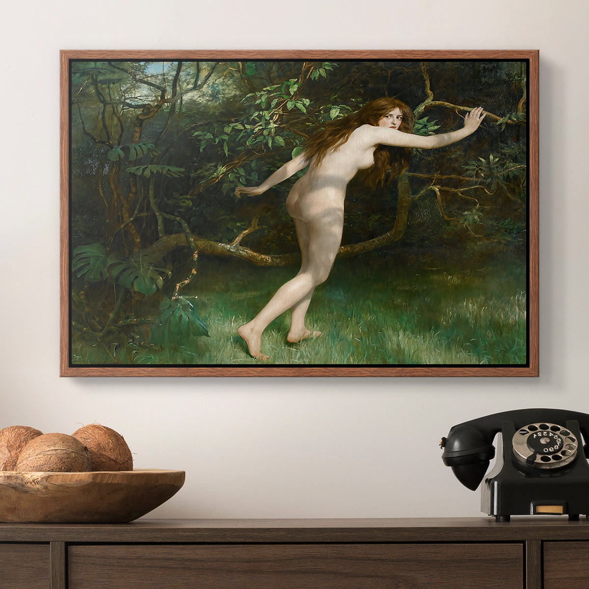 Eve, 1911 - Floater Framed Canvas Print