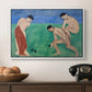 Game of Bowls, 1908 - Floater Framed Canvas Print
