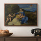 The Aldobrandini Madonna, 1532 - Floater Framed Canvas Print