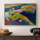 Murnau Mountain Landscape with Church, 1910 - Floater Framed Canvas Print