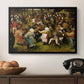 The Wedding Dance, c. 1566 - Floater Framed Canvas Print