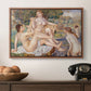 The Large Bathers, 1884-1887 - Floater Framed Canvas Print