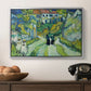 Stairway at Auvers, 1890 - Floater Framed Canvas Print