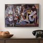 Women of Algiers (Version O), 1955 - Floater Framed Canvas Print