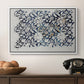 Watercolour for Printed Fabric Design: Wey, c. 1882-1883 - Floater Framed Canvas Print