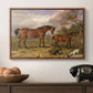Portrait of Reformer, Blucher, Tory and Crib, Property of Rowland Alston, Esq., M.P., 1835 - Floater Framed Canvas Print