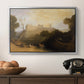 Linlithgow Palace, c. 1807 - Floater Framed Canvas Print