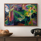 Deer in a Monastery Garden, 1912 - Floater Framed Canvas Print