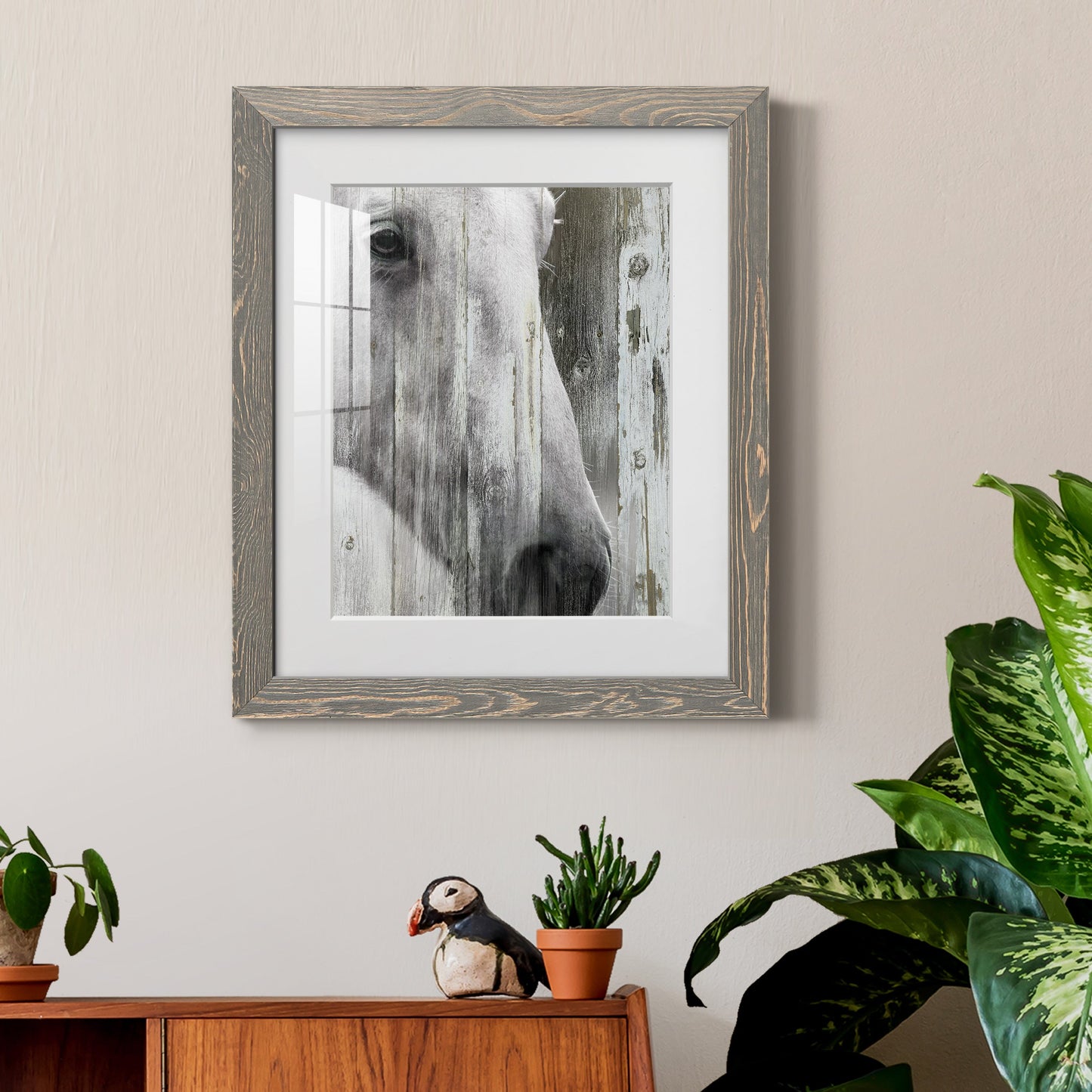 Contemplation - Premium Framed Print - Distressed Barnwood Frame - Ready to Hang