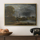 Salisbury Cathedral from the Meadows, c. 1831 - Floater Framed Canvas Print