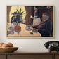 The Dining Room (Breakfast), 1886-1887 - Floater Framed Canvas Print