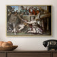 The Sacrifice of Noah (Sistine Chapel), 1509 - Floater Framed Canvas Print
