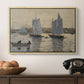 Two Schooners, Gloucester, c. 1880 - Floater Framed Canvas Print