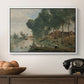Landscape at Arleux-du-Nord, c. 1871-1874 - Floater Framed Canvas Print