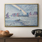 Entrance to the Port of Honfleur, 1899 - Floater Framed Canvas Print