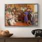 The Finding of the Saviour in the Temple, 1854-1860 - Floater Framed Canvas Print
