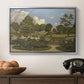 The Painter's Garden at Saint-Privé, 1886 - Floater Framed Canvas Print