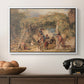 Figures and Animals in a Vineyard, c. 1829 - Floater Framed Canvas Print