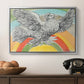 Flying Dove with Rainbow (Colombe volant à l'Arc-en-ciel), 1952 - Floater Framed Canvas Print
