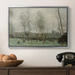 Washerwomen in a Willow Grove, c. 1871 - Floater Framed Canvas Print