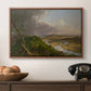 View from Mount Holyoke, Northampton, Massachusetts, after a Thunderstorm (Oxbow), 1836 - Floater Framed Canvas Print