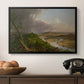 View from Mount Holyoke, Northampton, Massachusetts, after a Thunderstorm (Oxbow), 1836 - Floater Framed Canvas Print