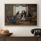 A Group of Danish Artists in Rome, 1837 - Floater Framed Canvas Print