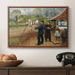 L. A. Ring Painting near Aasum Smithy, 1893 - Floater Framed Canvas Print
