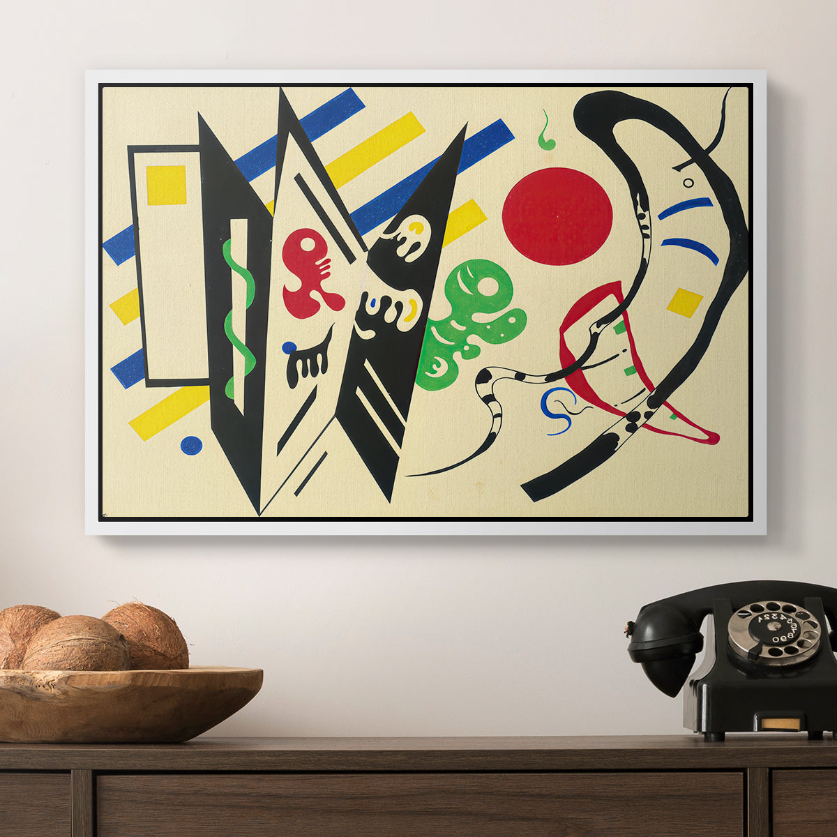 Reciprocity (Réciproque), 1935 - Floater Framed Canvas Print
