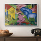 The Dream, 1912 - Floater Framed Canvas Print