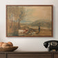 Lulworth Castle, Dorset, c. 1820 - Floater Framed Canvas Print