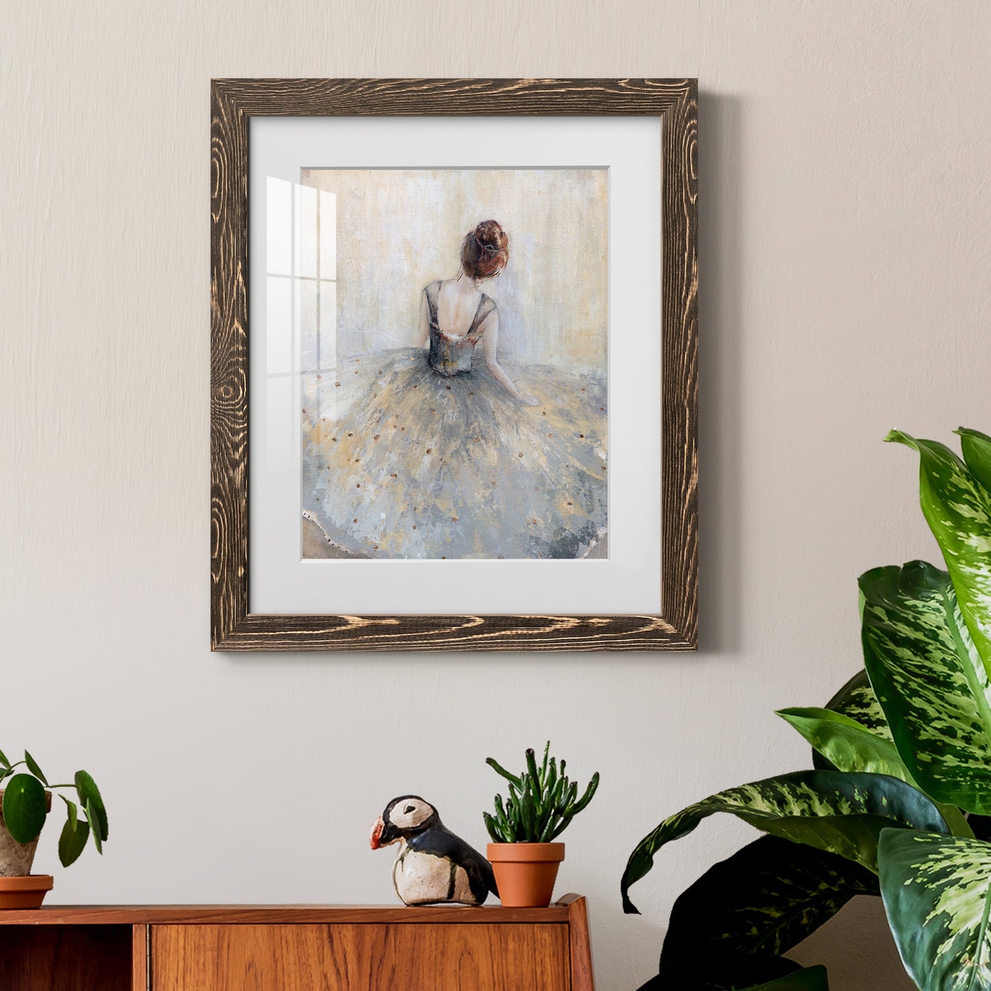 Beautiful Contemplation - Premium Framed Print - Distressed Barnwood Frame - Ready to Hang