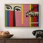 Design for Cover of Exhibition Catalogue, 1951 - Floater Framed Canvas Print