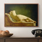 Reclining Nude (Liggende model), 1833 - Floater Framed Canvas Print