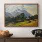 Mountains in Berchtesgaden - Floater Framed Canvas Print