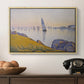 Evening Calm, Concarneau, Opus 220, 1891 - Floater Framed Canvas Print