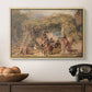 Figures and Animals in a Vineyard, c. 1829 - Floater Framed Canvas Print