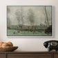 Washerwomen in a Willow Grove, c. 1871 - Floater Framed Canvas Print